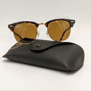 Ray-Ban CLUBMASTER BROWN/TORTOISE